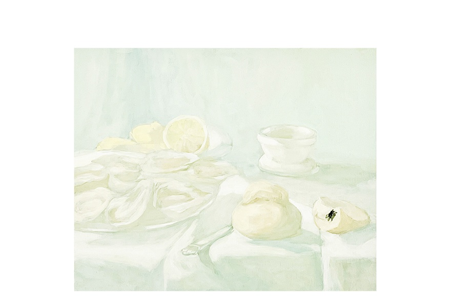 Mayura torii still life manet huitre1 - Mayura Torii